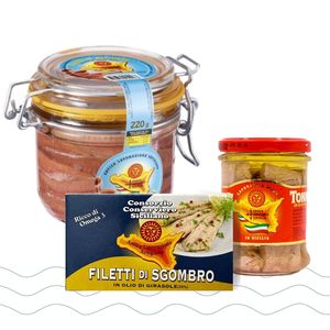 Trio of Taste Pesce Azzurro