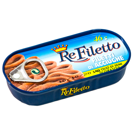Sardellenfilets in Samenöl - 46g ReFiletto