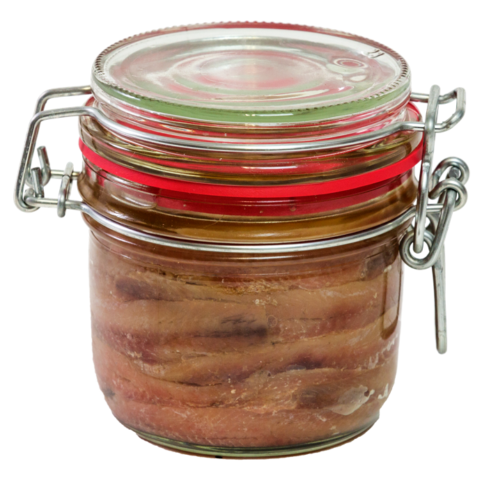 2. Sardellenfilets in Samenöl - 220g Glas ReFiletto 