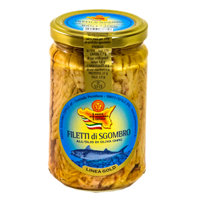 Makrele in Olivenöl - 250gr Glas Pesce Azzurro