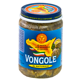 Natürliche Muscheln 130gr Pesce Azzurro