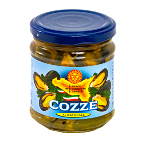 Mussels with natural GR. 190 Pesce Azzurro