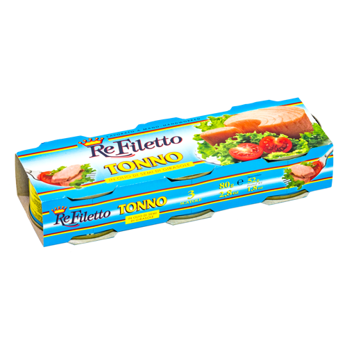 Tonno in olio di semi 80gx3 ReFiletto